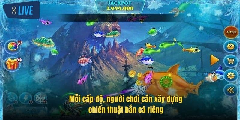 Bắn Cá Rùa Xanh - Thử Sức Săn Thưởng Cực Đỉnh Tại 8Live 4 moi-cap-do-nguoi-choi-can-xay-dung-chien-thuat-ban-ca-rieng
